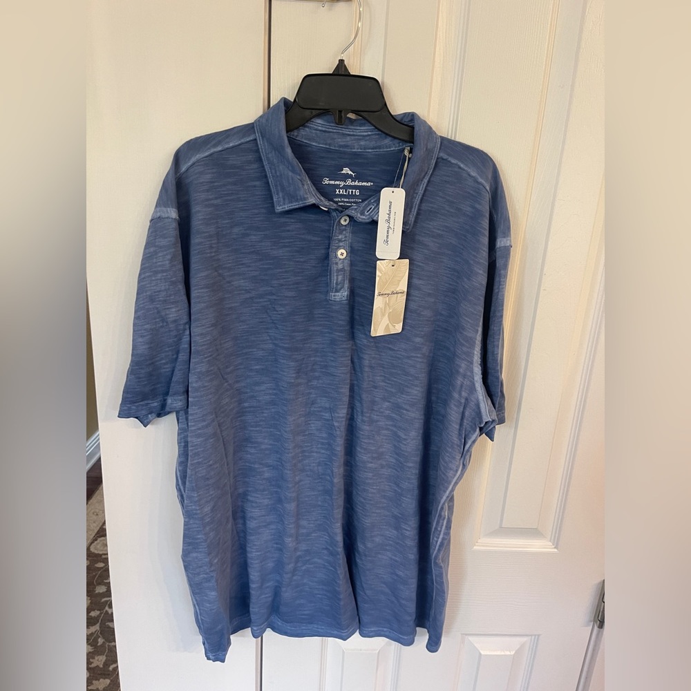 NWT Mens Tommy Bahama XXL Sun Coast Shores Polo